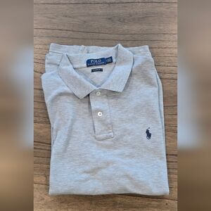Ralph Lauren Heather Gray Polo Shirt